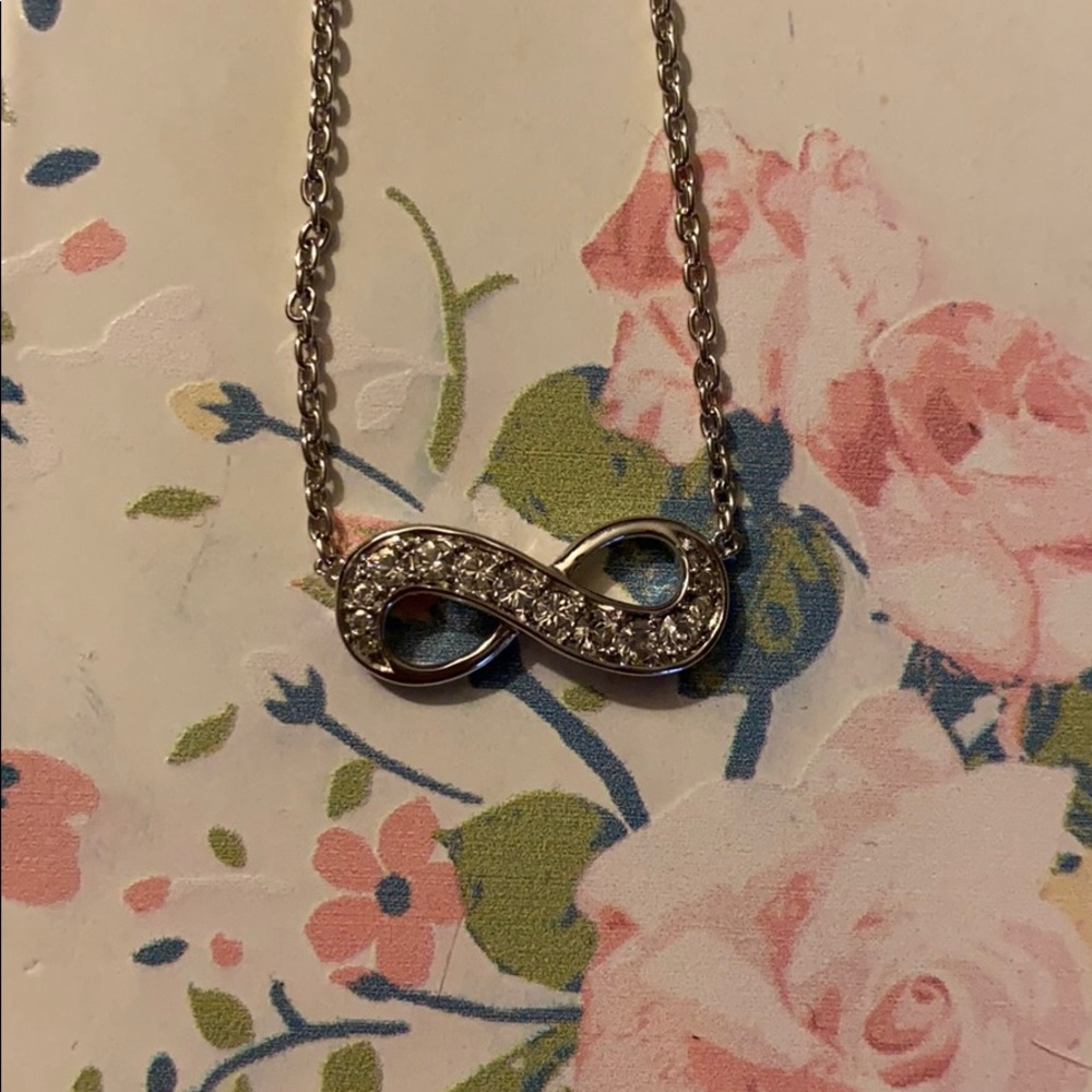 Diamond Essence Infinity Necklace